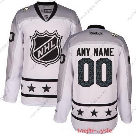 2017 NHL All-Star Game Přizpůsobené Metropolitan Division Reebok Bílý Sešitý Hokejový Dres