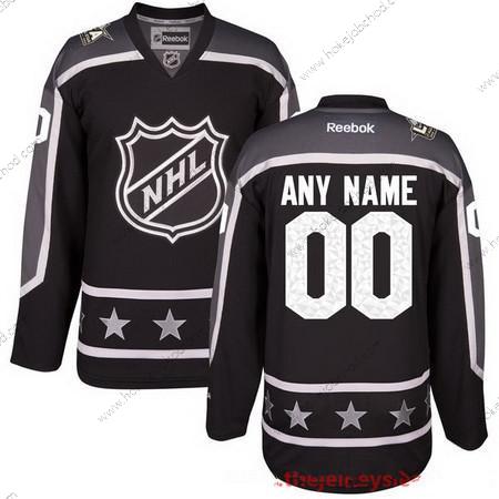 2017 NHL All-Star Game Přizpůsobené Pacific Division Reebok Černá Sešitý Hokejový Dres