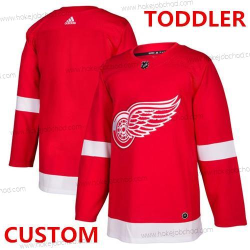 Adidas Batole Detroit Red Wings Přizpůsobené Červené Domácí Autentické Sešitý NHL Dres