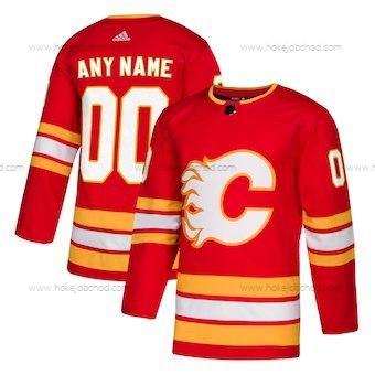 Adidas Dětské Calgary Flames Přizpůsobené Červené Náhradní Autentické Dres