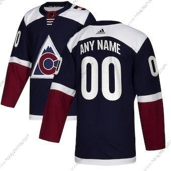 Adidas Dětské Colorado Avalanche Přizpůsobené Námořnictvo Náhradní Autentické Dres