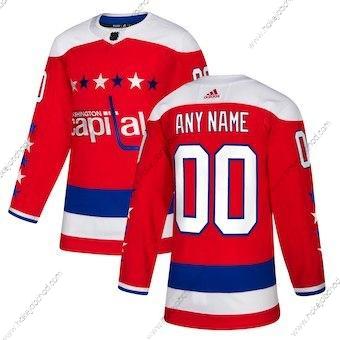 Adidas Dětské Washington Capitals Přizpůsobené Červené Náhradní Autentické Dres