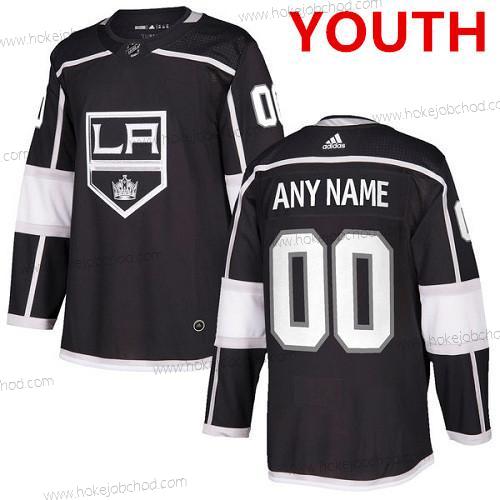 Adidas Los Angeles Kings Přizpůsobené Autentické Černá Domácí NHL Dres