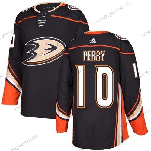 Adidas Mládež Anaheim Ducks #10 Corey Perry Černá Domácí Autentické Sešitý NHL Dres