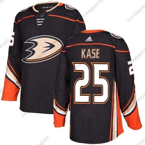 Adidas Mládež Anaheim Ducks #25 Ondrej Kase Černá Domácí Autentické Sešitý NHL Dres