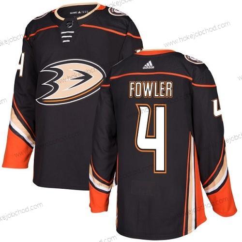 Adidas Mládež Anaheim Ducks #4 Cam Fowler Černá Domácí Autentické Sešitý NHL Dres