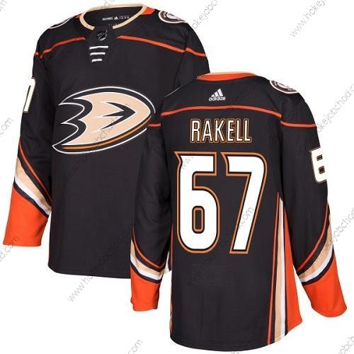 Adidas Mládež Anaheim Ducks #67 Rickard Rakell Černá Domácí Autentické Sešitý NHL Dres