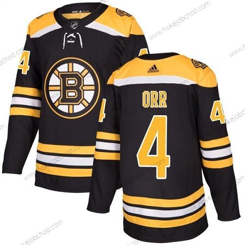 Adidas Mládež Boston Bruins #4 Bobby Orr Černá Domácí Autentické Sešitý NHL Dres