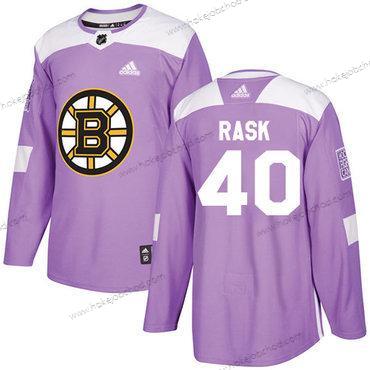 Adidas Mládež Boston Bruins #40 Tuukka Rask Nachový Autentické Bojuje proti rakovině Sešitý NHL Dres