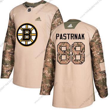 Adidas Mládež Boston Bruins #88 David Pastrnak Camo Autentické 2017 Veterans Day Sešitý NHL Dres