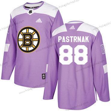 Adidas Mládež Boston Bruins #88 David Pastrnak Nachový Autentické Bojuje proti rakovině Sešitý NHL Dres