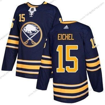 Adidas Mládež Buffalo Sabres #15 Jack Eichel Námořnictvo Modrý Domácí Autentické Sešitý NHL Dres