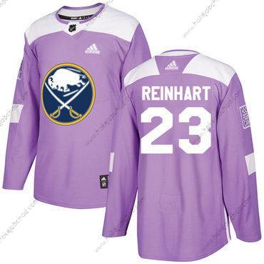 Adidas Mládež Buffalo Sabres #23 Sam Reinhart Nachový Autentické Bojuje proti rakovině Sešitý NHL Dres