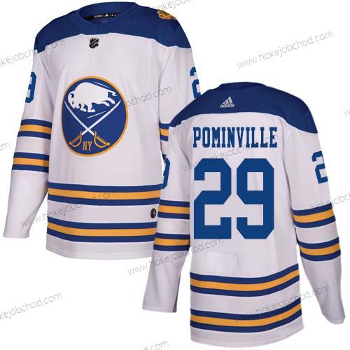 Adidas Mládež Buffalo Sabres #29 Jason Pominville Bílý Autentické 2018 Zimní Klasický Sešitý NHL Dres