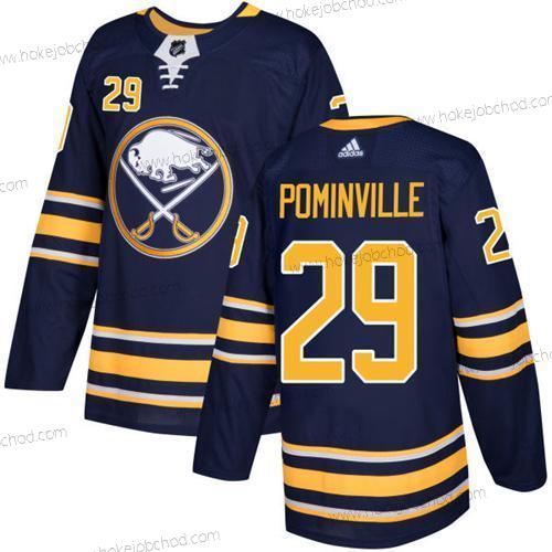 Adidas Mládež Buffalo Sabres #29 Jason Pominville Námořnictvo Modrý Domácí Autentické Sešitý NHL Dres