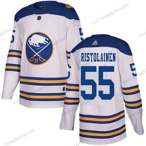 Adidas Mládež Buffalo Sabres #55 Rasmus Ristolainen Bílý Autentické 2018 Zimní Klasický Sešitý NHL Dres