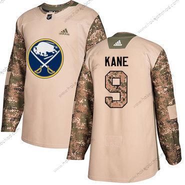 Adidas Mládež Buffalo Sabres #9 Evander Kane Camo Autentické 2017 Veterans Day Sešitý NHL Dres