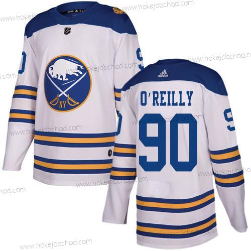 Adidas Mládež Buffalo Sabres #90 Ryan O’Reilly Bílý Autentické 2018 Zimní Klasický Sešitý NHL Dres