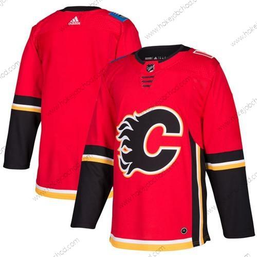 Adidas Mládež Calgary Flames Prázdný Červené Domácí Autentické Sešitý NHL Dres