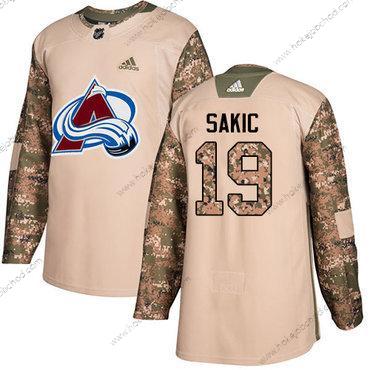 Adidas Mládež Colorado Avalanche #19 Joe Sakic Camo Autentické 2017 Veterans Day Sešitý NHL Dres