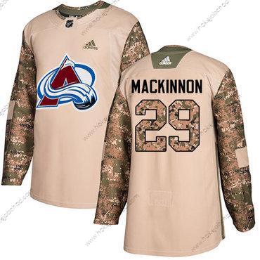 Adidas Mládež Colorado Avalanche #29 Nathan Mackinnon Camo Autentické 2017 Veterans Day Sešitý NHL Dres