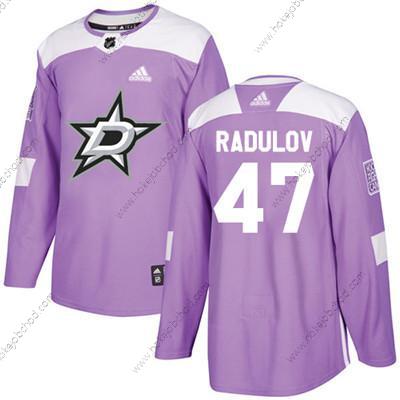 Adidas Mládež Dallas Stars #47 Alexander Radulov Nachový Autentické Bojuje proti rakovině Sešitý NHL Dres