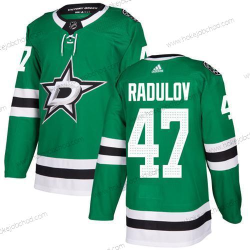 Adidas Mládež Dallas Stars #47 Alexander Radulov Zelená Domácí Autentické Sešitý NHL Dres