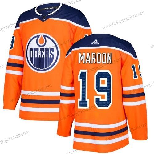 Adidas Mládež Edmonton Oilers #19 Patrick Maroon Oranžová Domácí Autentické Sešitý NHL Dres