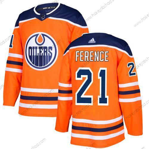 Adidas Mládež Edmonton Oilers #21 Andrew Ference Oranžová Domácí Autentické Sešitý NHL Dres