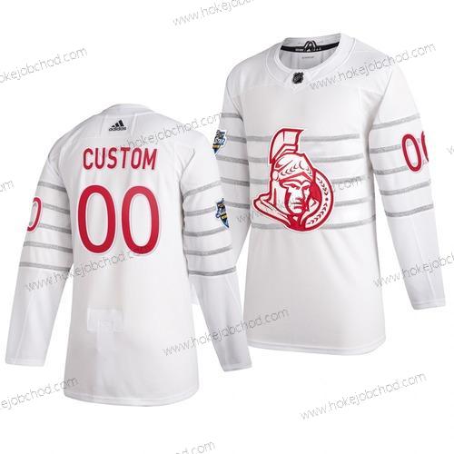 Adidas Muž 2020 NHL All-Star Game Přizpůsobené Ottawa Senators Autentické Bílý Dres