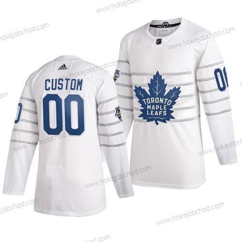 Adidas Muž 2020 NHL All-Star Game Přizpůsobené Toronto Maple Leafs Autentické Bílý Dres