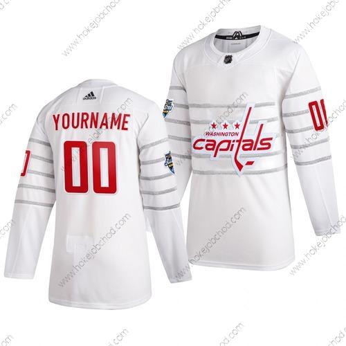 Adidas Muž 2020 NHL All-Star Game Přizpůsobené Washington Capitals Autentické Bílý Dres