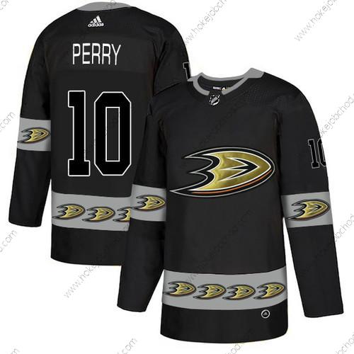 Adidas Muž Anaheim Ducks #10 Corey Perry Černá Tým Logos Dres