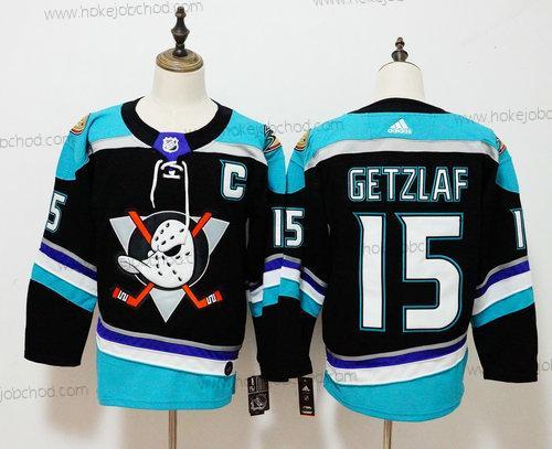 Adidas Muž Anaheim Ducks #15 Ryan Getzlaf Černá Náhradní Autentické Hráč Dres