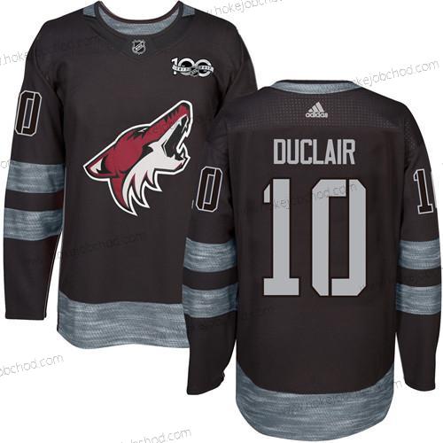 Adidas Muž Arizona Coyotes #10 Anthony Duclair Černá 1917-2017 100th Výročí Sešitý NHL Dres