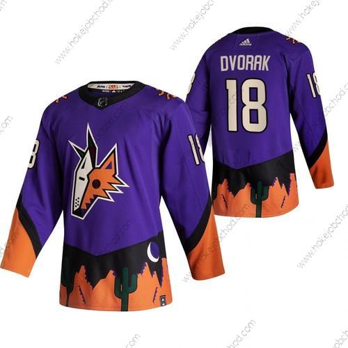 Adidas Muž Arizona Coyotes #18 Christian Dvorak Nachový 2020-21 Obrácený Retro Náhradní NHL Dres