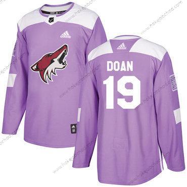 Adidas Muž Arizona Coyotes #19 Shane Doan Nachový Autentické Bojuje proti rakovině Sešitý NHL Dres