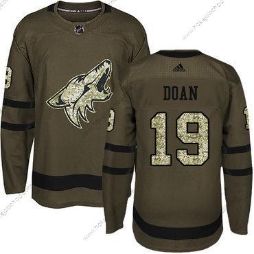 Adidas Muž Arizona Coyotes #19 Shane Doan Zelená Salute to Service Sešitý NHL Dres