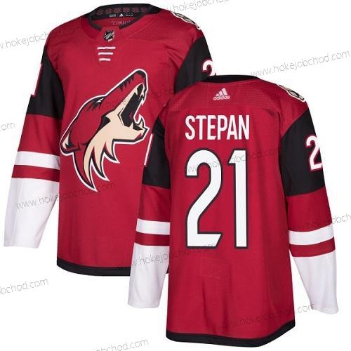 Adidas Muž Arizona Coyotes #21 Derek Stepan Červené Domácí Autentické Sešitý NHL Dres