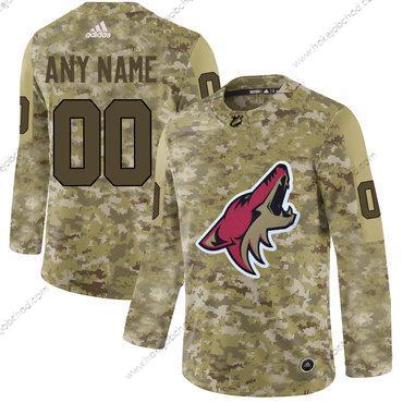 Adidas Muž Arizona Coyotes Přizpůsobené Camo Dres