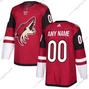 Adidas Muž Arizona Coyotes Přizpůsobené Červené Autentické Dres