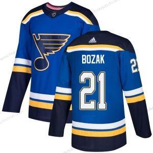 Adidas Muž Autentické St. Louis Blues #21 Tyler Bozak Modrý Domácí Official Dres