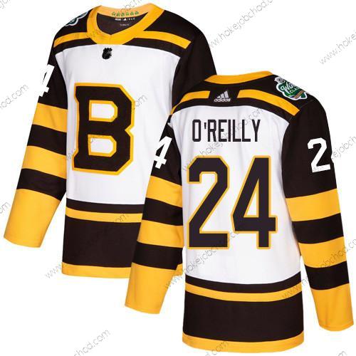 Adidas Muž Boston Bruins #24 Terry O’Reilly Bílý Autentické 2019 Zimní Klasický Sešitý NHL Dres