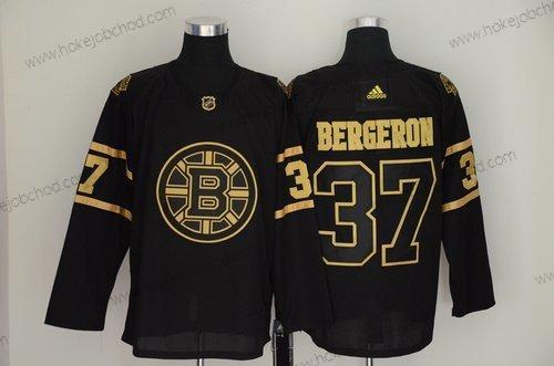 Adidas Muž Boston Bruins 37 Patrice Bergeron Černá Zlato Dres