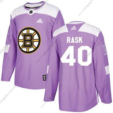 Adidas Muž Boston Bruins #40 Tuukka Rask Nachový Autentické Bojuje proti rakovině Sešitý NHL Dres