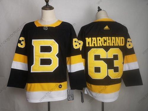 Adidas Muž Boston Bruins 63 Brad Marchand Černá Dres