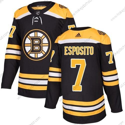 Adidas Muž Boston Bruins #7 Phil Esposito Černá Domácí Autentické Sešitý NHL Dres