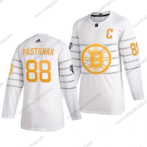 Adidas Muž Boston Bruins #88 David Pastrnak Bílý 2020 NHL All-Star Game Dres