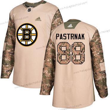 Adidas Muž Boston Bruins #88 David Pastrnak Camo Autentické 2017 Veterans Day Sešitý NHL Dres