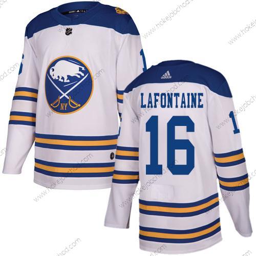 Adidas Muž Buffalo Sabres #16 Pat Lafontaine Bílý Autentické 2018 Zimní Klasický Sešitý NHL Dres